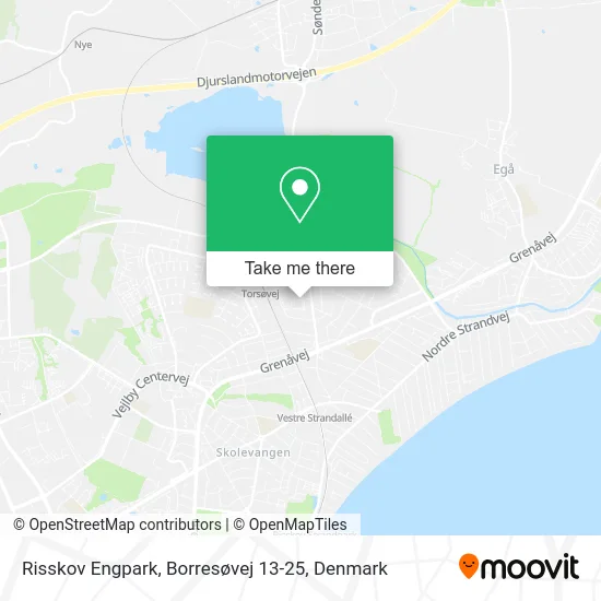 Risskov Engpark, Borresøvej 13-25 map