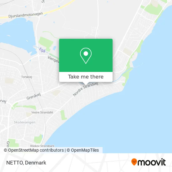 NETTO map