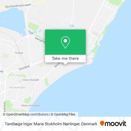 Tandlæge Inger Marie Stokholm Nørlinger map