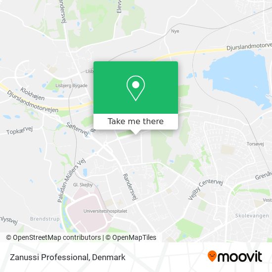 Zanussi Professional map