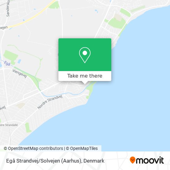 Egå Strandvej / Solvejen (Aarhus) map