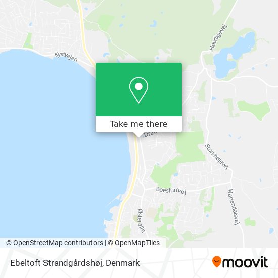 Ebeltoft Strandgårdshøj map