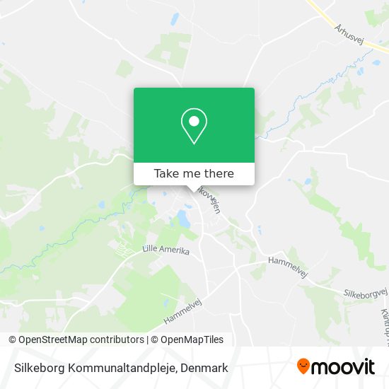 Silkeborg Kommunaltandpleje map