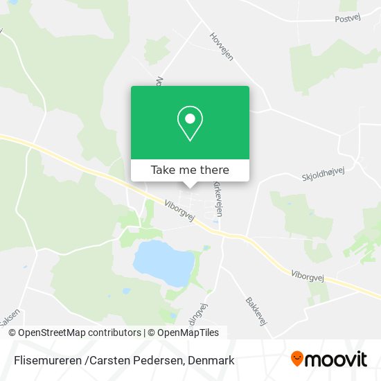 Flisemureren /Carsten Pedersen map