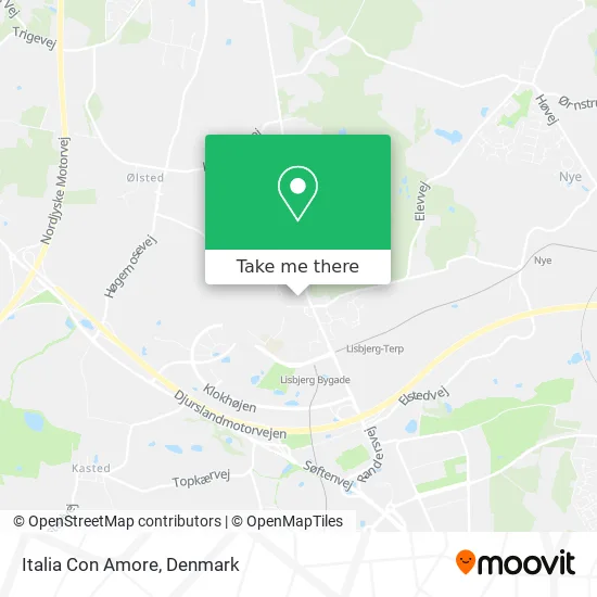 Italia Con Amore map