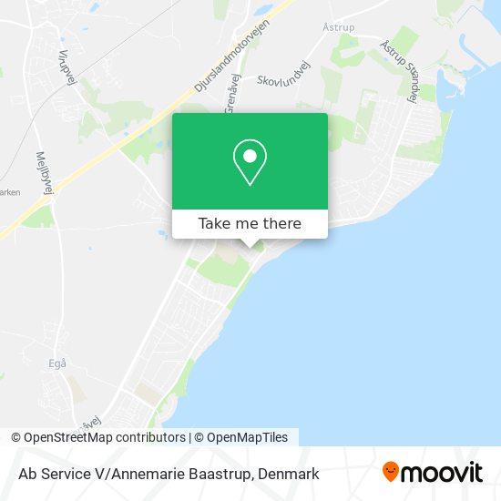 Ab Service V / Annemarie Baastrup map