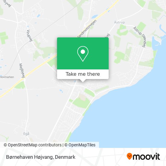 Børnehaven Højvang map
