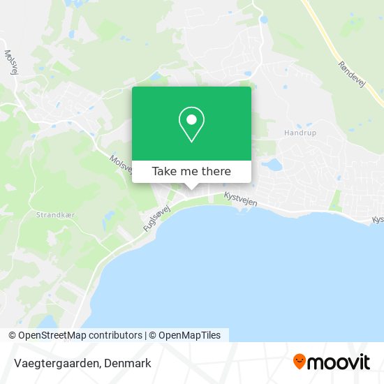 Vaegtergaarden map