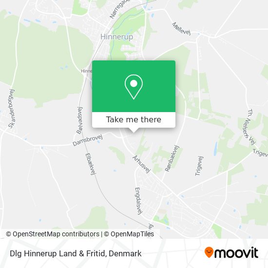 Dlg Hinnerup Land & Fritid map