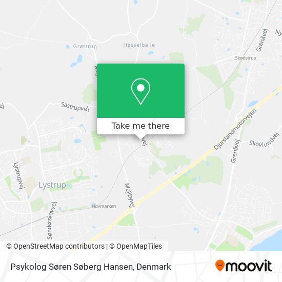 Psykolog Søren Søberg Hansen map