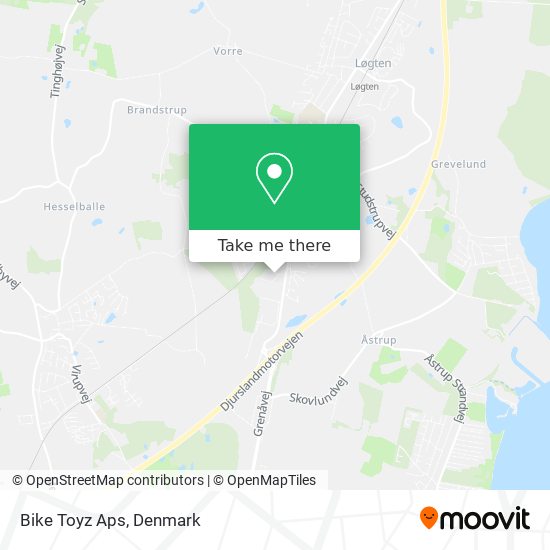 Bike Toyz Aps map