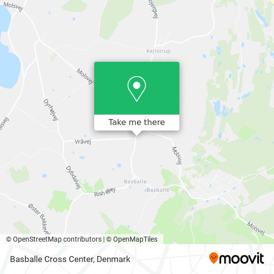 Basballe Cross Center map