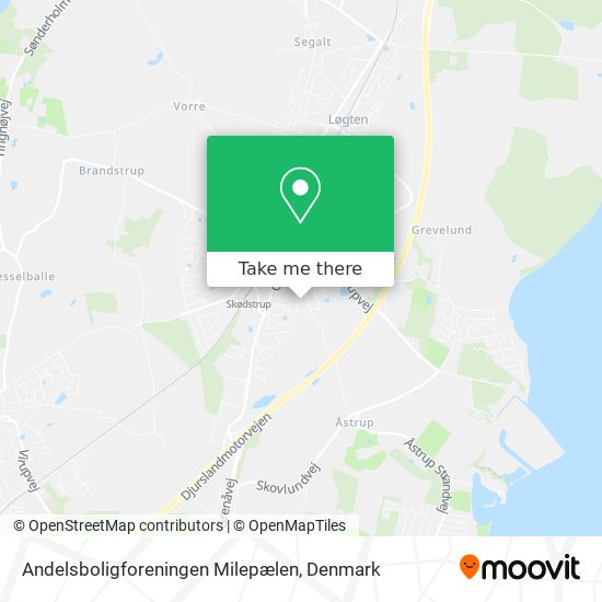 Andelsboligforeningen Milepælen map