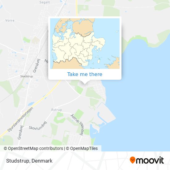 Studstrup map