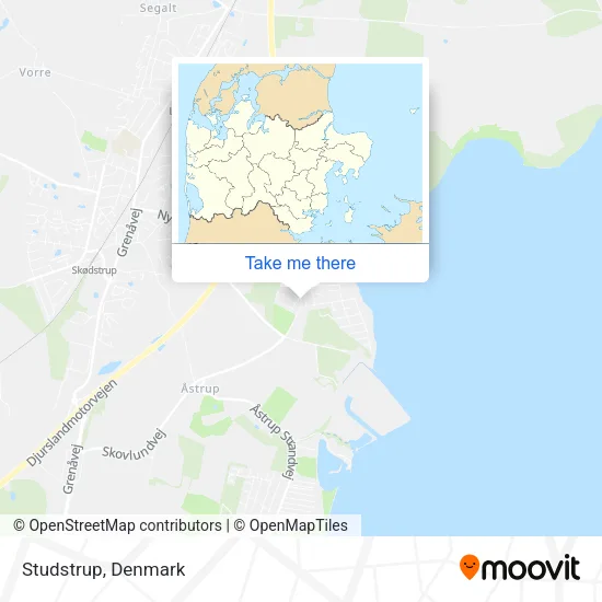 Studstrup map