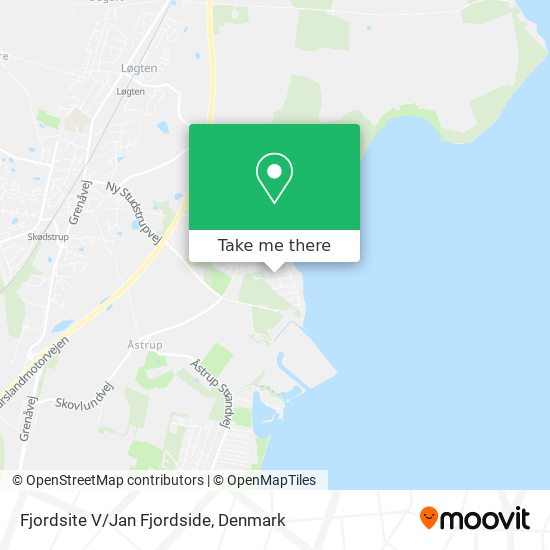 Fjordsite V/Jan Fjordside map
