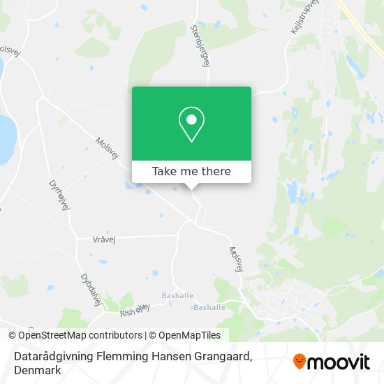 Datarådgivning Flemming Hansen Grangaard map