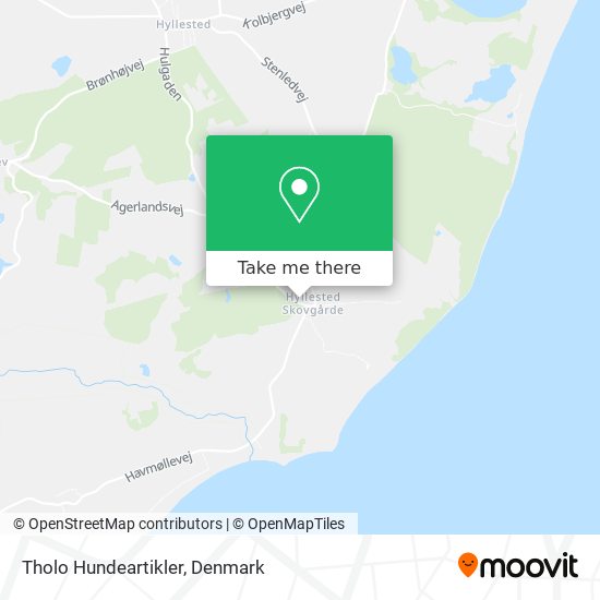 Tholo Hundeartikler map