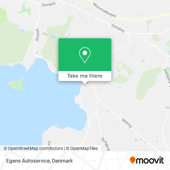 Egens Autoservice map