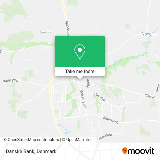 Danske Bank map