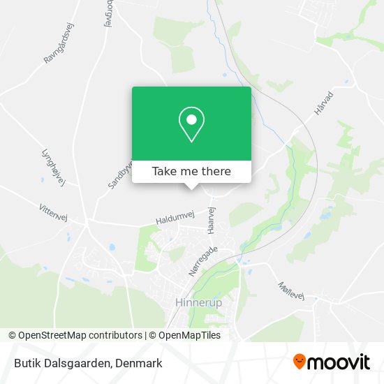 Butik Dalsgaarden map