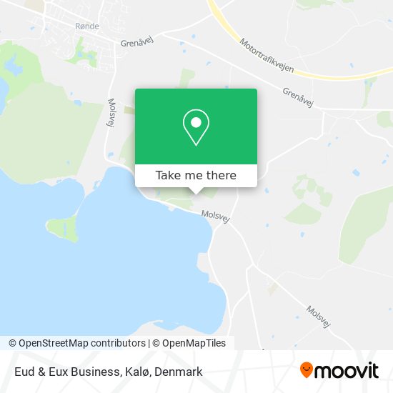Eud & Eux Business, Kalø map