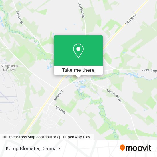 Karup Blomster map