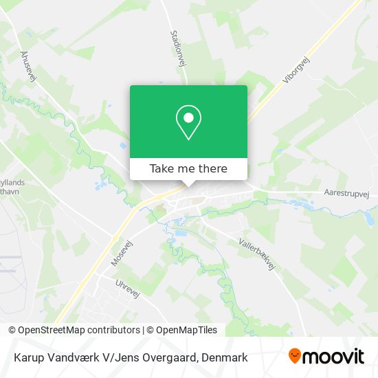 Karup Vandværk V / Jens Overgaard map