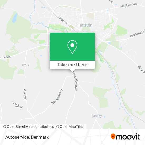 Autoservice map