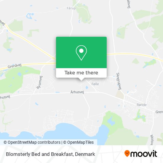 Blomsterly Bed and Breakfast map