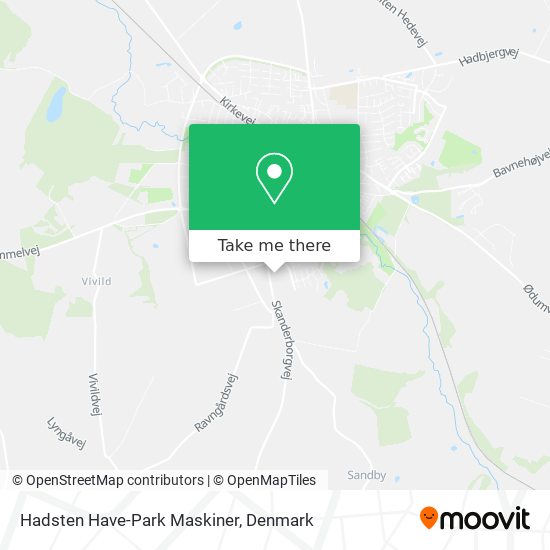 Hadsten Have-Park Maskiner map