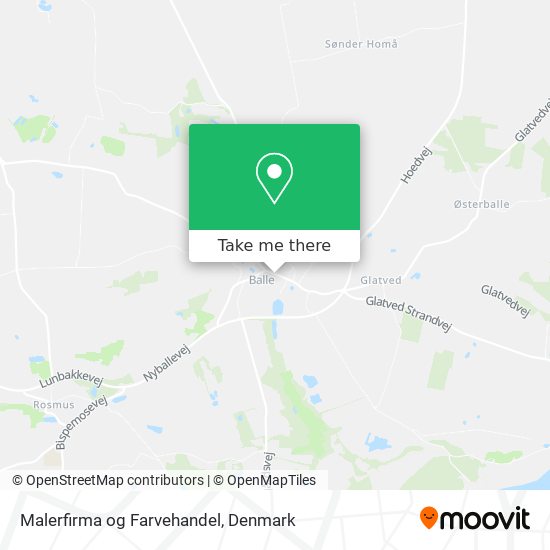 Malerfirma og Farvehandel map