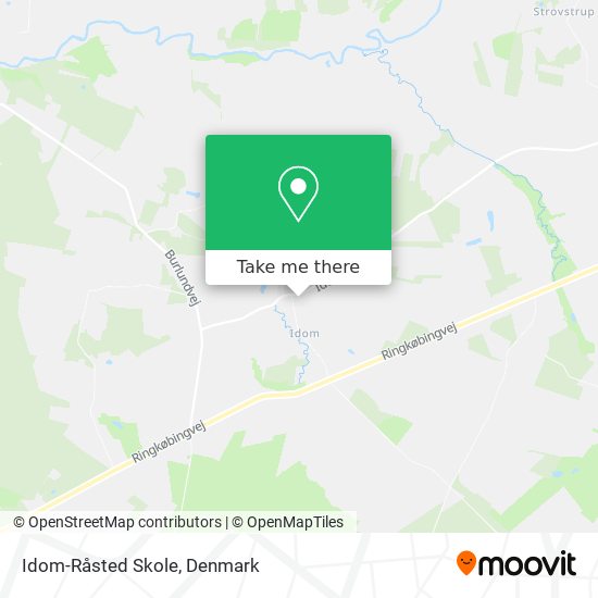Idom-Råsted Skole map