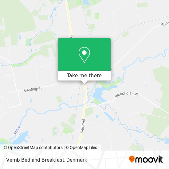 Vemb Bed and Breakfast map