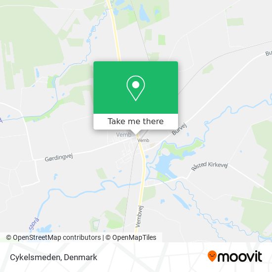 Cykelsmeden map