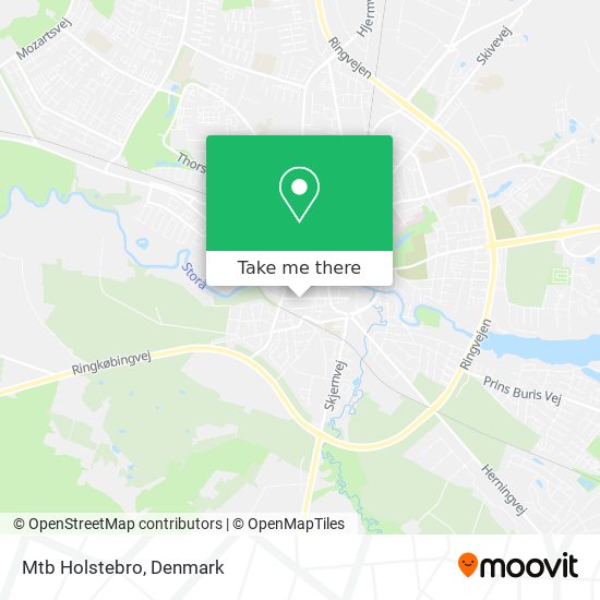 Mtb Holstebro map