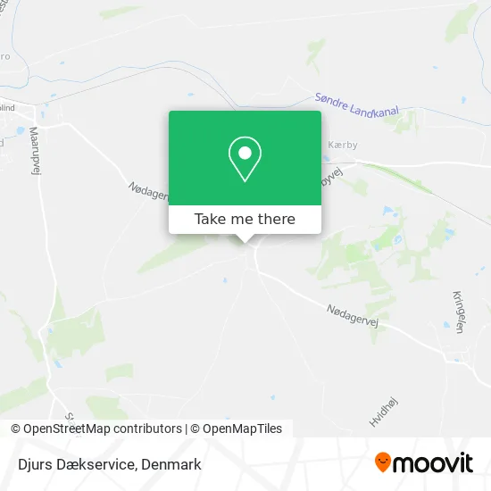 Djurs Dækservice map