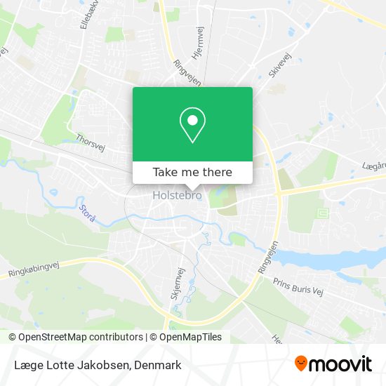 Læge Lotte Jakobsen map