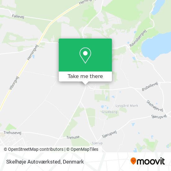 Skelhøje Autoværksted map