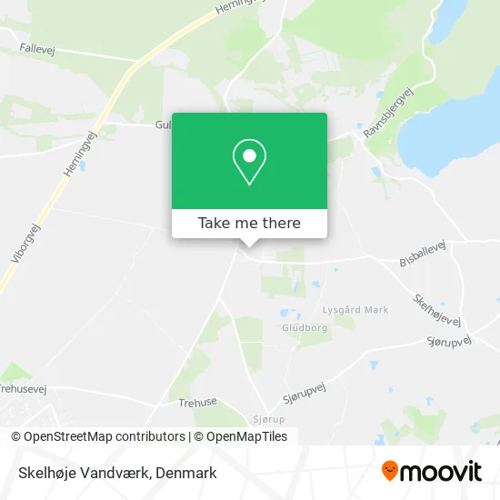 Skelhøje Vandværk map