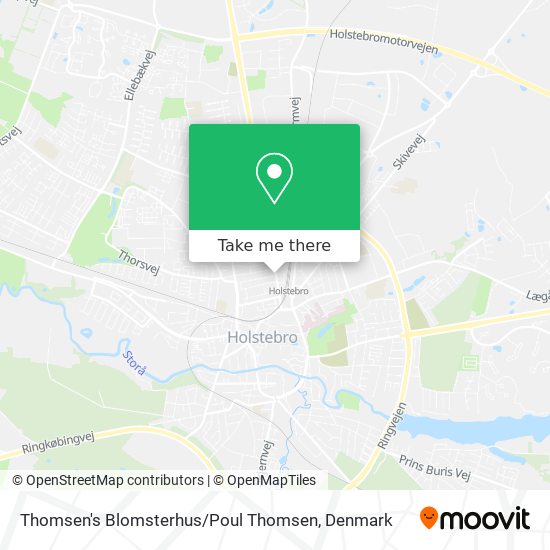 Thomsen's Blomsterhus / Poul Thomsen map