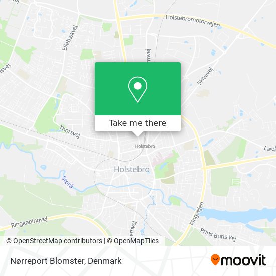 Nørreport Blomster map