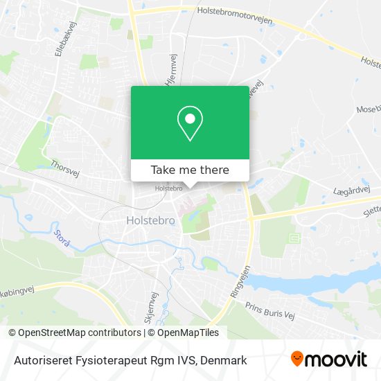 Autoriseret Fysioterapeut Rgm IVS map