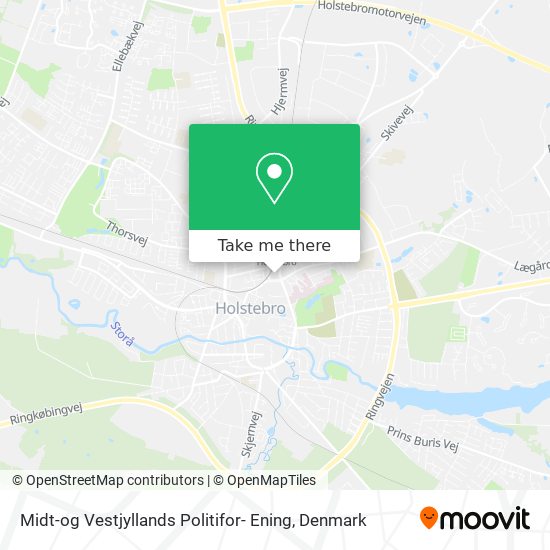 Midt-og Vestjyllands Politifor- Ening map