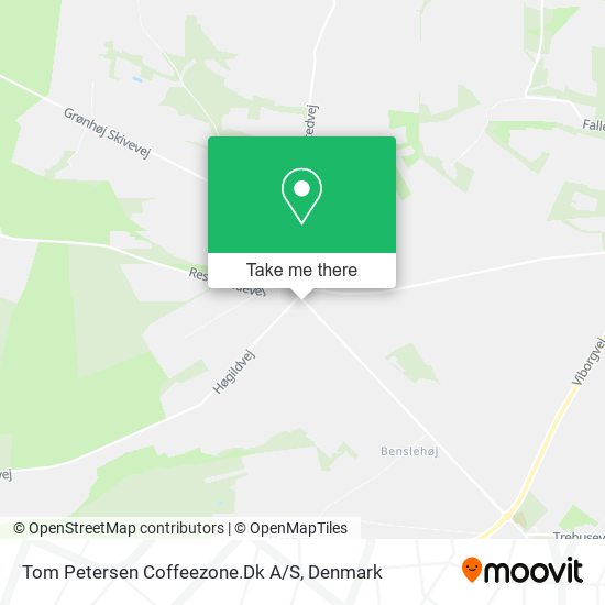 Tom Petersen Coffeezone.Dk A/S map