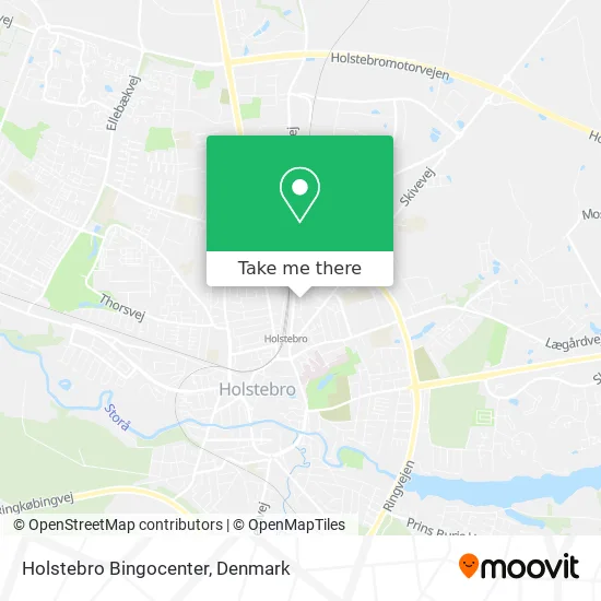 Holstebro Bingocenter map