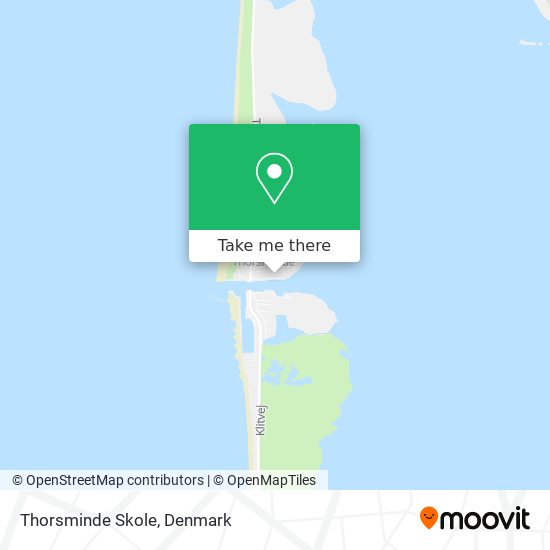 Thorsminde Skole map