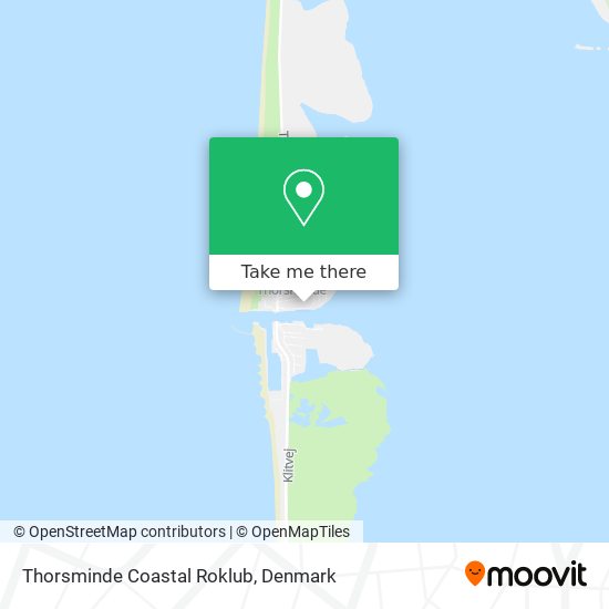 Thorsminde Coastal Roklub map