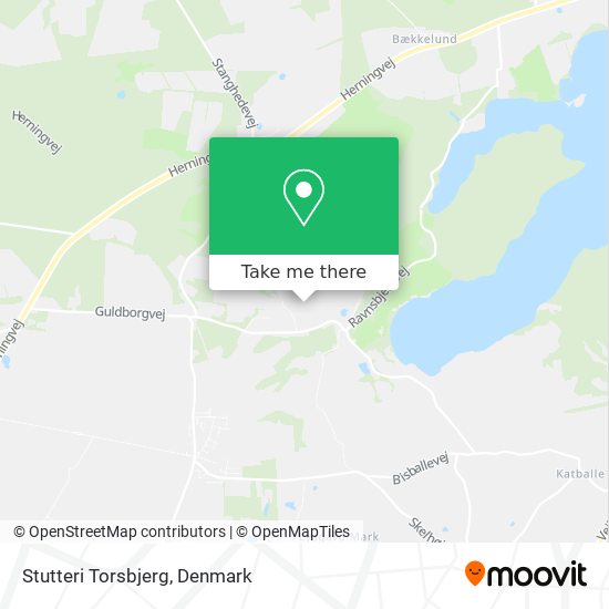 Stutteri Torsbjerg map