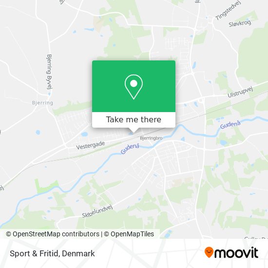 Sport & Fritid map